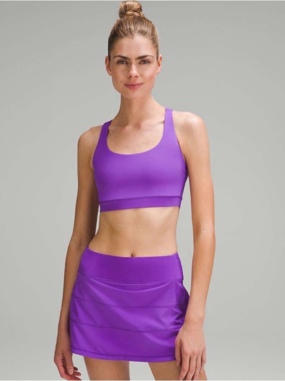 Lululemon Energy Bra *Medium Support, B–D Cups - Atomic Purple